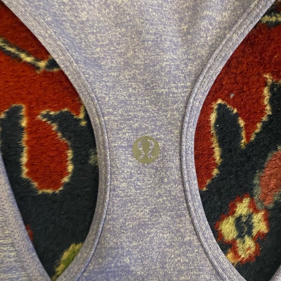 Lululemon purple zipper CRB Tank size 6 - Picture 4 of 6